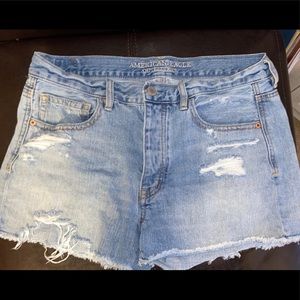 American Eagle Distressed Boyfriend Shorts